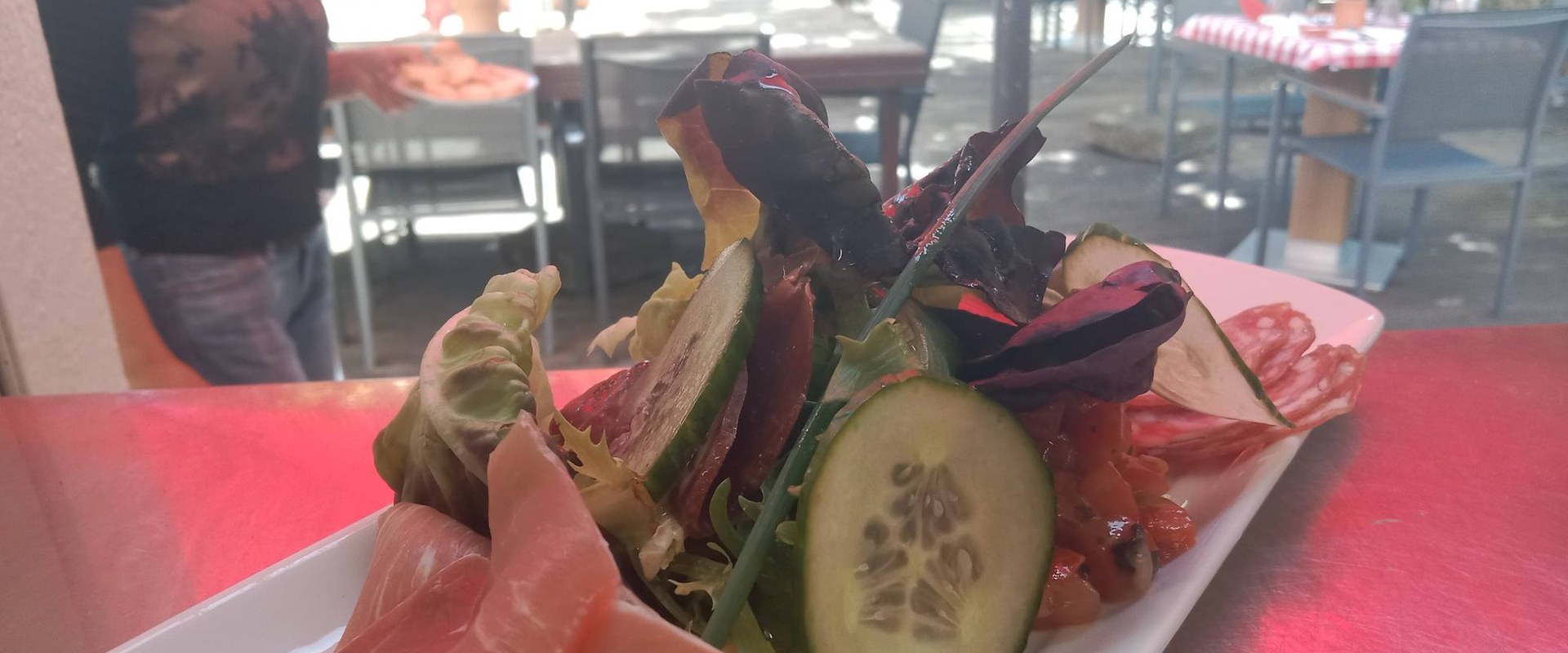 Une assiette préparée au River'S