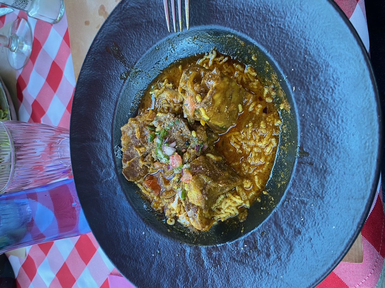 Curry d'agneau de Madras