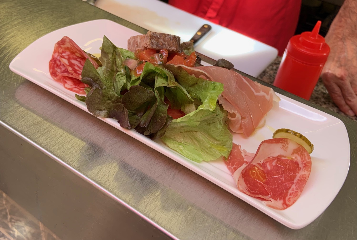 Assiette de charcuterie
