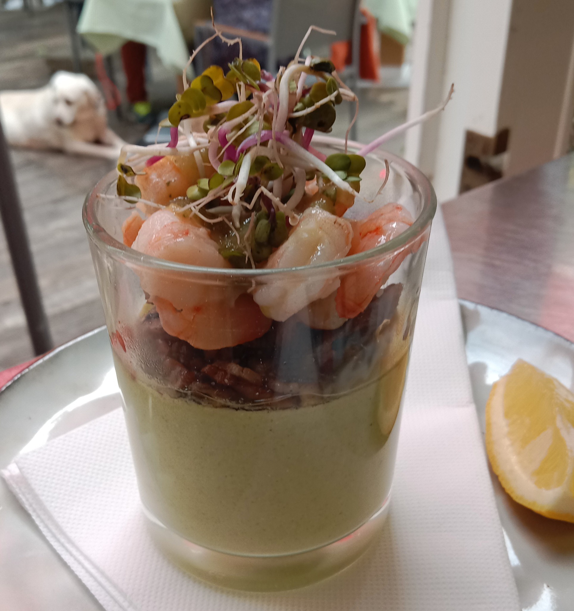 Entrée crevettes
