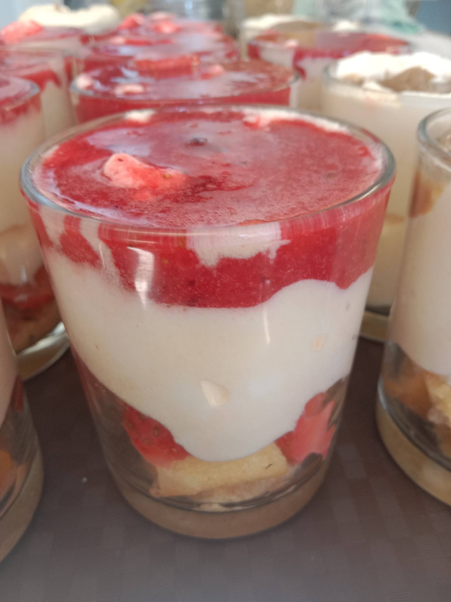 Panacotta framboise